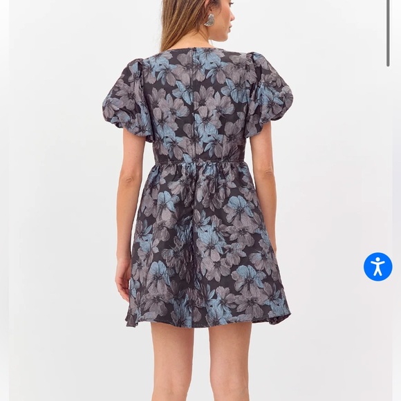 Greylin Briella Jacquard Mini Dress XS NWT - Picture 2 of 3